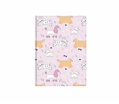 Biurfol, notes A6, kratka, puppies, 1 szt.