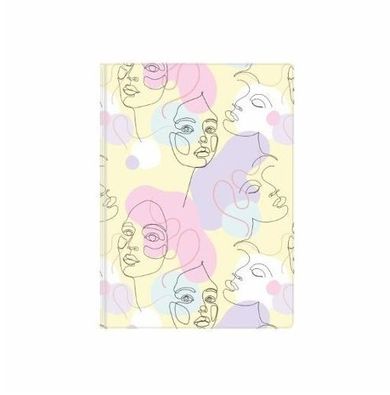 Biurfol, notes A6, kratka, women, 1 szt.