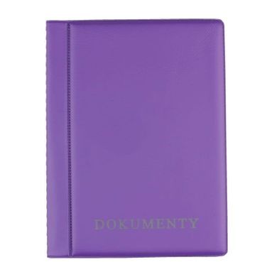 Biurfol, okładka na dokumenty, mini, violet, 1 szt.