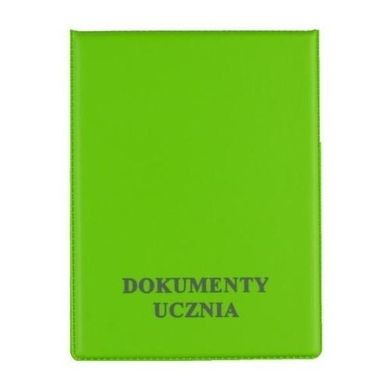Biurfol, okładka na dokumenty ucznia, pionowa, grass, 1 szt.