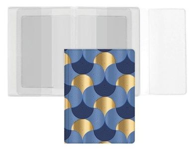 Biurfol, okładka na dokumenty z dowodem rejestracyjnym, z nadrukiem, art deco, 1 szt.