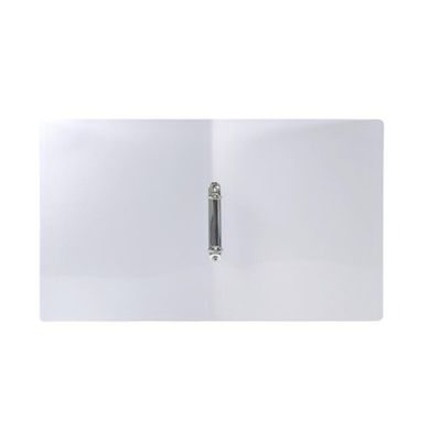 Biurfol, segregator A4, 3 cm, 2 ringi, przezroczysty