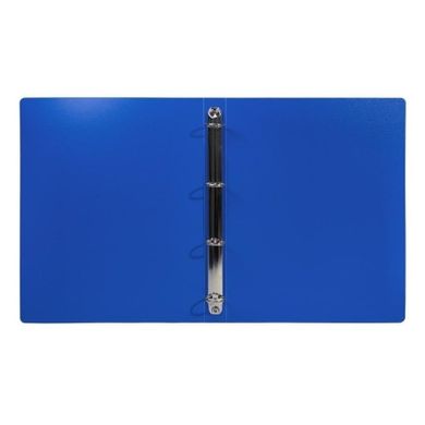 Biurfol, segregator A4, 3 cm, 4 ringi, niebieski
