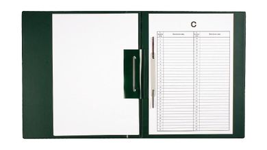 Biurfol, teczka do akt osobowych, ciemnozielona