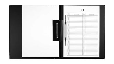 Biurfol, teczka do akt osobowych, czarna