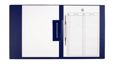 Biurfol, teczka do akt osobowych, granat