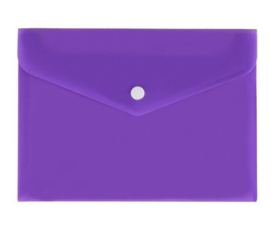 Biurfol, teczka koperta A5, satyna, fioletowa