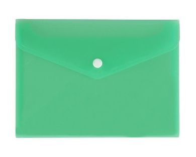 Biurfol, teczka koperta A5, satyna, zielona