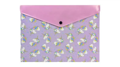 Biurfol, teczka kopertowa, A4, unicorn, 1 szt.
