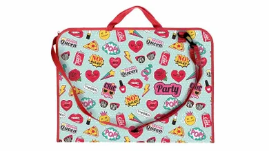 Biurfol, teczka na rysunki, A3, suwak i rączka, stickers, 1 szt.