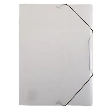 Biurfol, teczka z gumka, A4, przezroczysta, 1 szt.