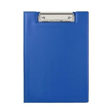 Biurfol, teczka z klipem A5, niebieski