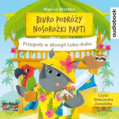 Biuro podróży nosorożki Papti. Przygody w dżungli łubu-dubu. Audiobook CD mp3