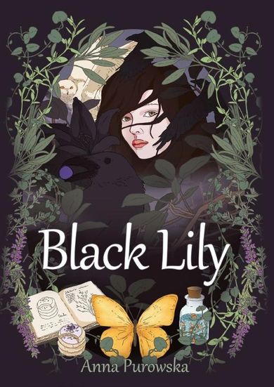 Black Lily (ilustrowane brzegi)