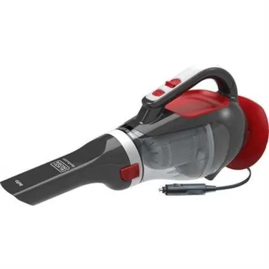 Black&Decker, odkurzacz samochodowy, ADV1200-XJ 12W, czerwono-szary