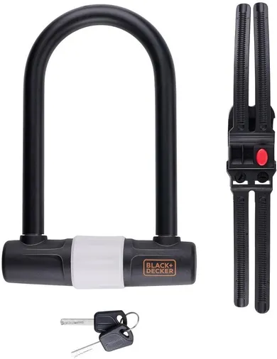 Black&Decker, zapięcięcie rowerowe u-lock, 140-250mm