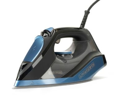 Black&Decker, żelazko parowe, 2800W, czarne, BXIR2801E