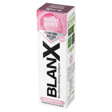 Blanx, Glossy White, wybielająca pasta do zębów, 75 ml