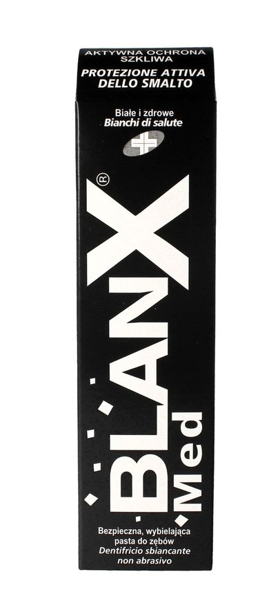 Blanx, Med, aktywna ochrona szkliwa, pasta do zębów, 100 ml