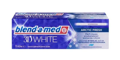 Blend-a-med, 3D White Extreme Arctic Fresh, pasta do zębów wybielająca, 75 ml