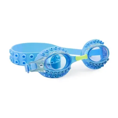 Bling2O, okulary do pływania, ośmiornica, niebieskie