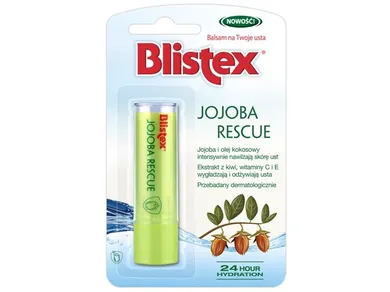 Blistex, nawilżający balsam do ust, jojoba rescue, 37g