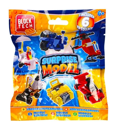 Block Tech, pojazdy, saszetka, 1 szt.