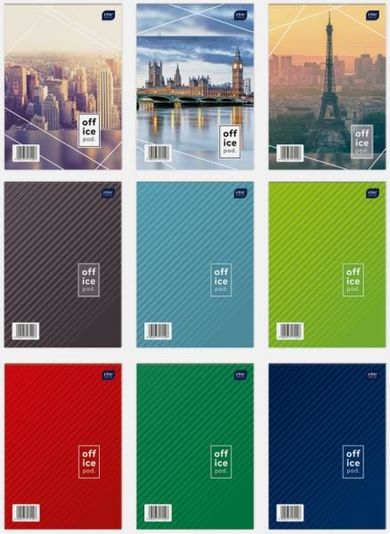 Blok A5 w kratkę, 100 kartek