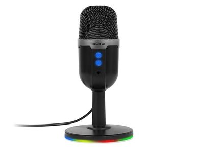 Blow, mikrofon studyjny z podstawką LED