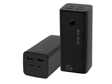 Blow, power bank, czarny, 20000MAH, 65W, PB20G