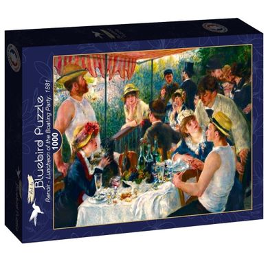 Bluebird, Auguste Renoir, Śniadanie wioślarzy, puzzle, 1000 elementów