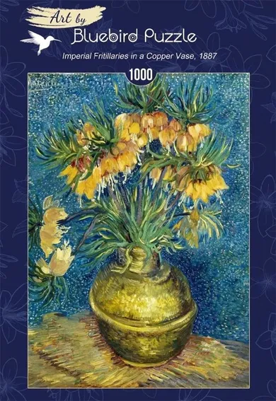 Bluebird, Cesarskie Szachownice w wazonie, puzzle, 1000 elementów