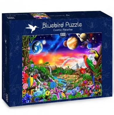Bluebird, Kosmiczny raj, puzzle, 1000 elementów