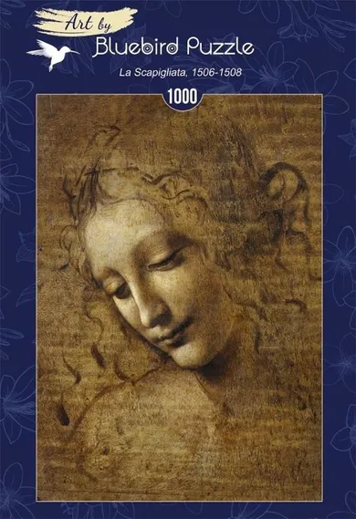 Bluebird, Leonardo Da Vinci, La Scapigliata, puzzle, 1000 elementów