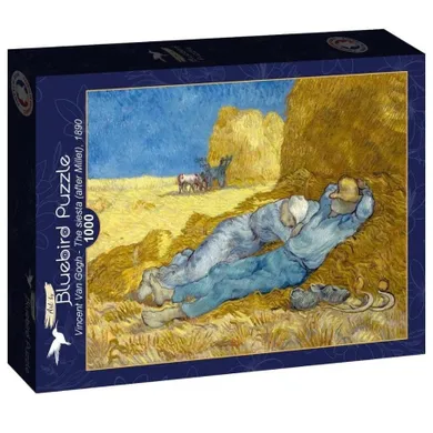 Bluebird, Siesta, Vincent van Gogh 1890, puzzle, 1000 elementów