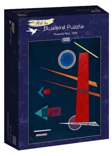 Bluebird, Siła w czerwonym kolorze, puzzle, 1000 elementów