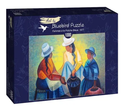 Bluebird, Toffoli, Kobiety z niebieskim dzbanem, puzzle, 1000 elementów