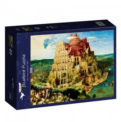 Bluebird, Wieża Babel, 3, Breughel, puzzle, 3000 elementów