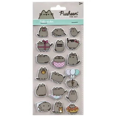 Blueprint, Pusheen, zestaw 18 naklejek