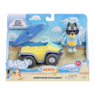 Bluey, pojazd plażowy z figurką