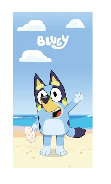 Bluey, ręcznik bawełniany, 70-140 cm