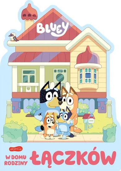 Bluey. W domu rodziny Łączków. Książeczki kartonowe