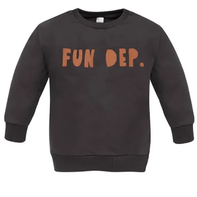 Bluza chłopięca, grafitowa, Pinokio