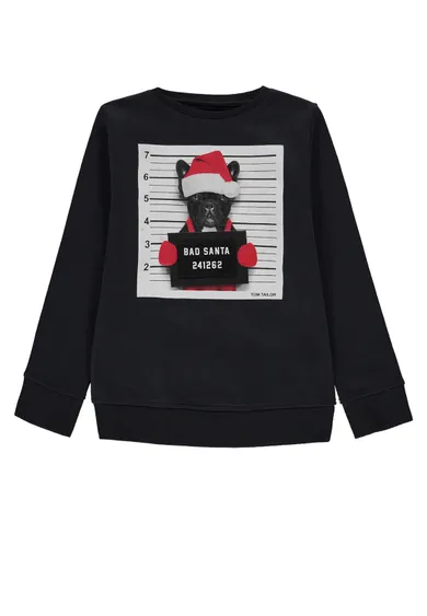 Bluza chłopięca, grafitowa, Tom Tailor
