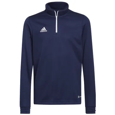 Bluza chłopięca, granatowa, Adidas Entrada 22