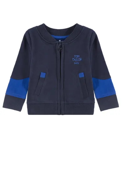 Bluza chłopięca, granatowa, rozpinana, Tom Tailor
