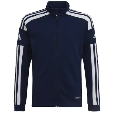 Bluza chłopięca, rozpinana, granatowa, Adidas