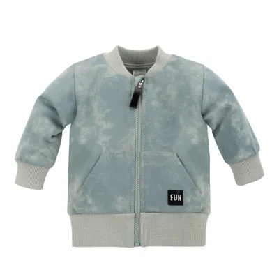 Bluza chłopięca, rozpinana, niebieska, Fun, Pinokio