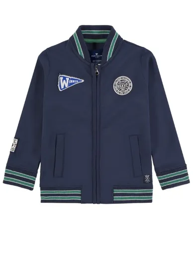 Bluza chłopięca, rozpinana, niebieska, Tom Tailor