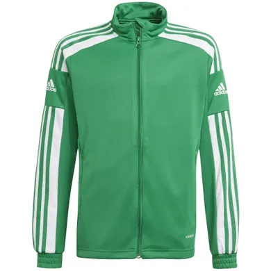 Bluza chłopięca, rozpinana, zielona, Adidas Squadra 21 Training Jacket Junior